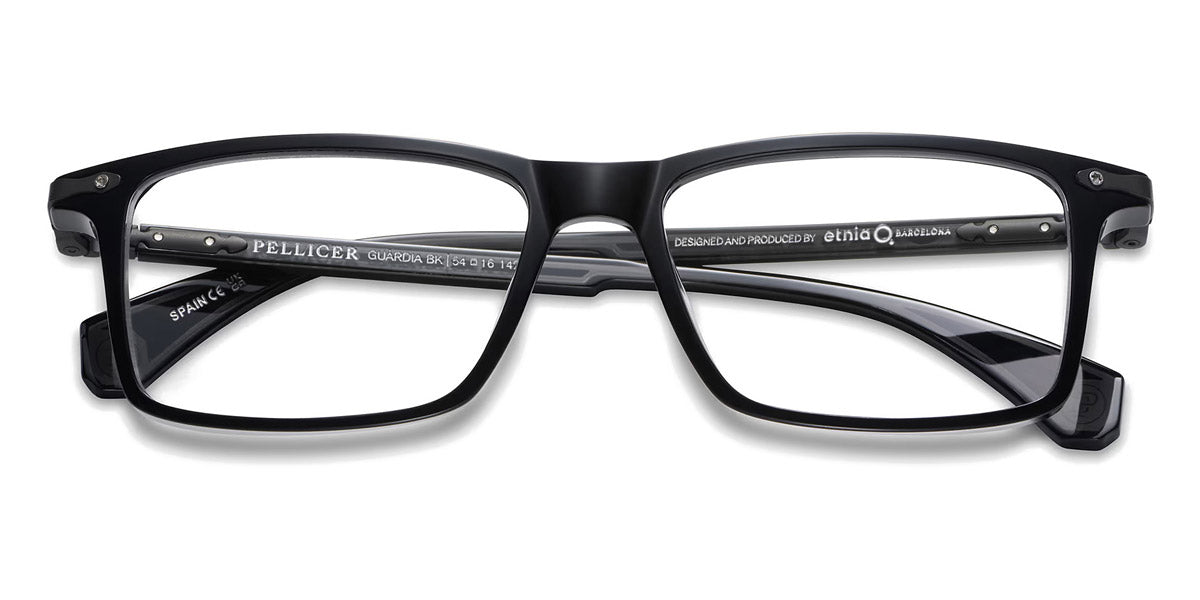 Etnia Barcelona® Guardia ETB 5 GUARDI 54O BK - BK Black Eyeglasses