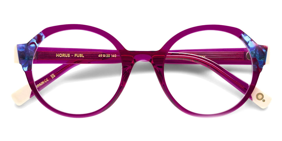 Etnia Barcelona® Horus ETB 5 HORUS 49O FUBL - FUBL Pink/Blue Eyeglasses