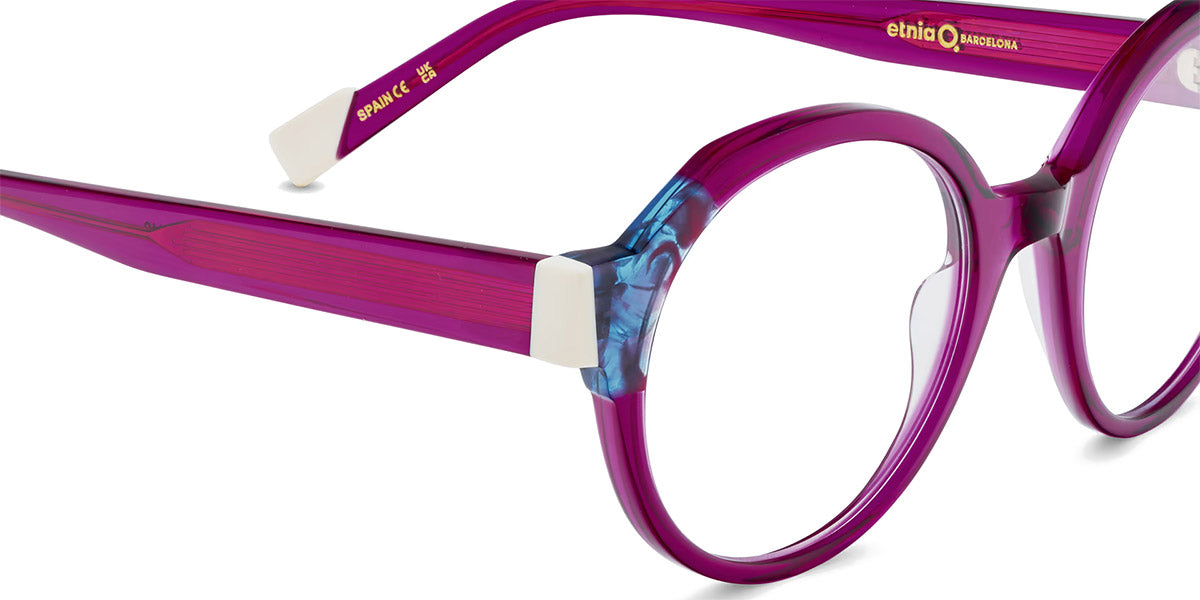 Etnia Barcelona® Horus ETB 5 HORUS 49O FUBL - FUBL Pink/Blue Eyeglasses