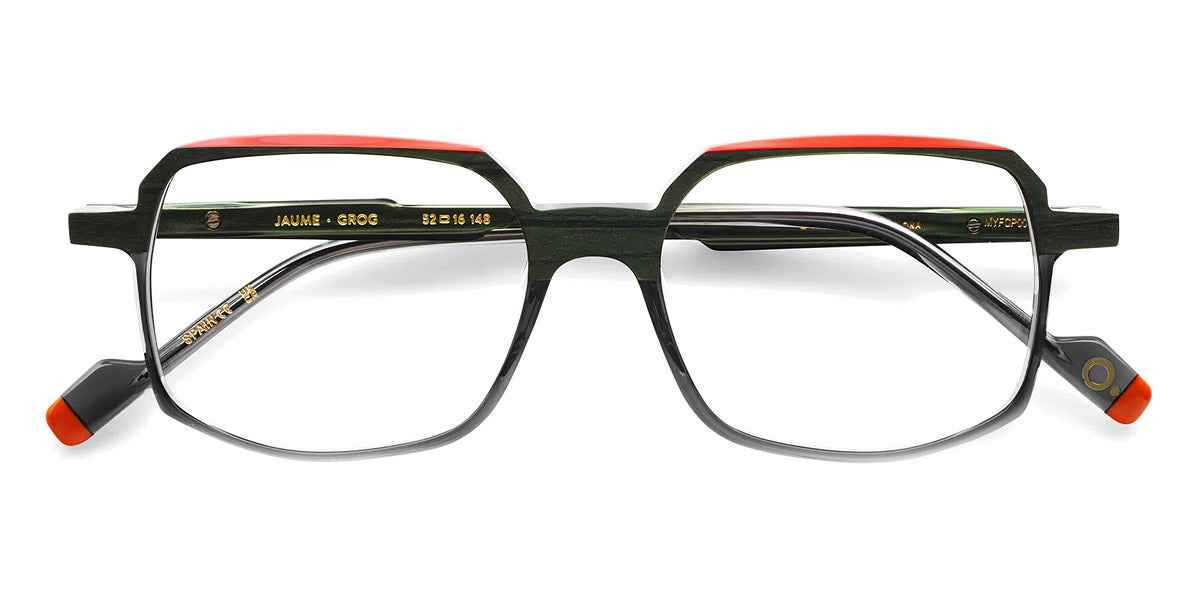 Etnia Barcelona® Jaume ETB 5 JAUME 52O GROG - GROG Green/Orange Eyeglasses