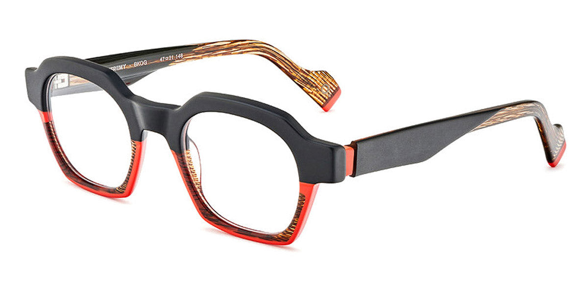 Etnia Barcelona® JEREMY 5 JEREMY 47O BKOG - BKOG Black/Gold Eyeglasses