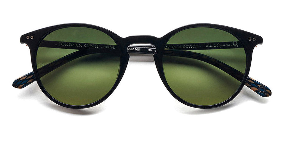 Etnia Barcelona® JORDAAN SUN II SUN 5 JORDA2 50S BKGR - BKGR Black/Green Sunglasses