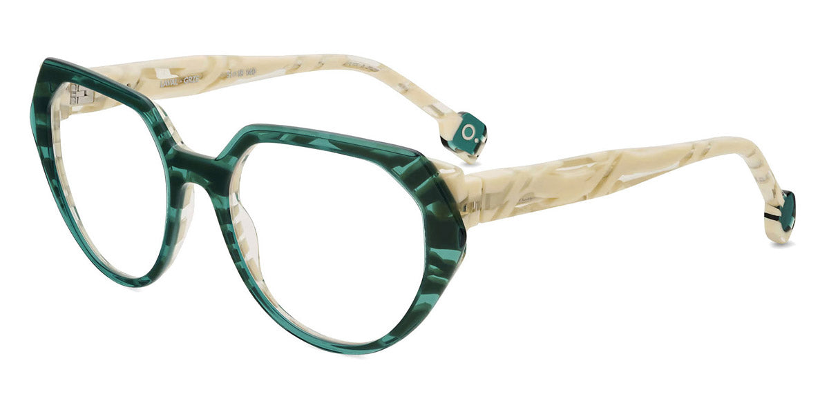 Etnia Barcelona® Laval ETB 5 LAVAL 51O GRZE - GRZE Green/Zebra Eyeglasses