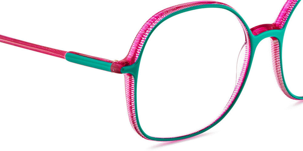 Etnia Barcelona® ULTRA LIGHT 8 5 LIGHT8 53O TQFU - TQFU Turquoise/Fuchsia Eyeglasses