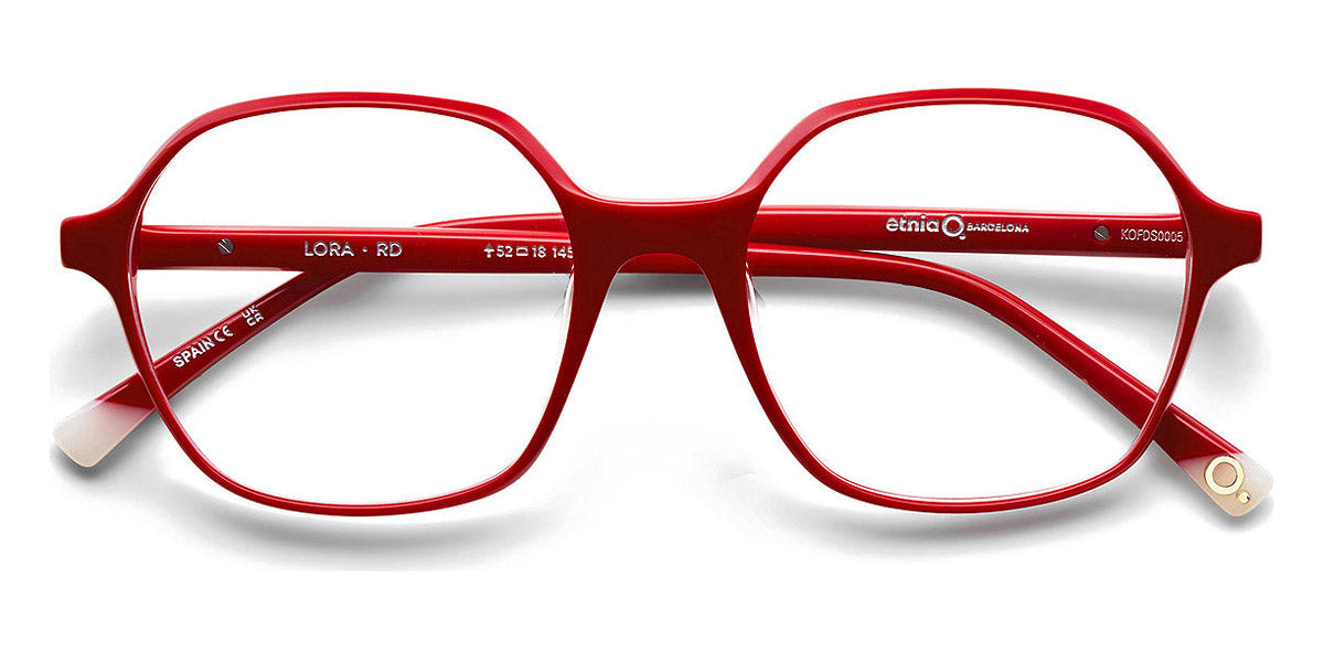 Etnia Barcelona® LORA 5 LORA 52O RD 52 - RD Red Eyeglasses