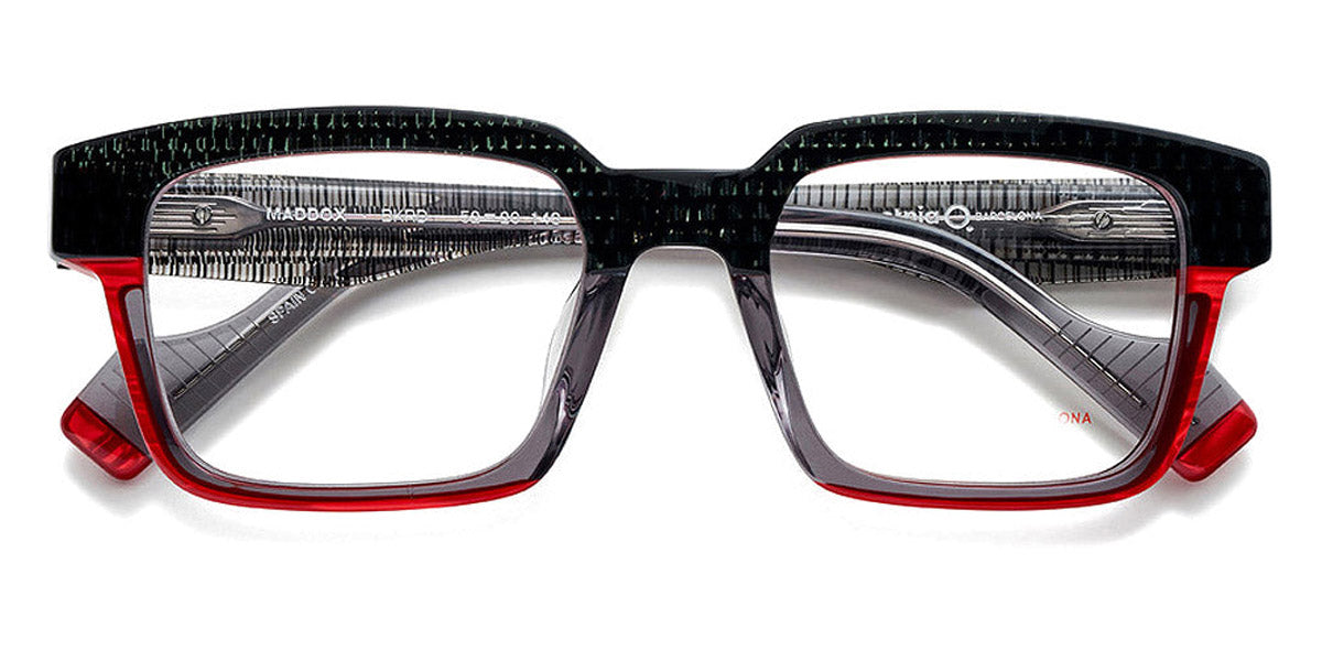 Etnia Barcelona® MADDOX 5 MADDOX 52O BKRD - BKRD Black/Red Eyeglasses