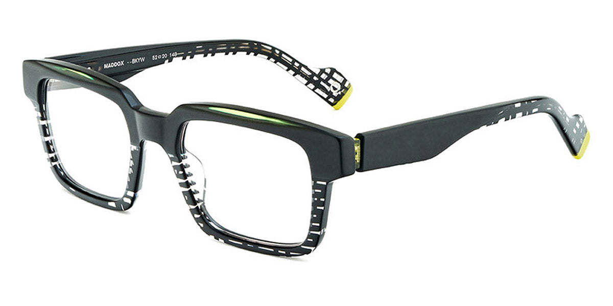 Etnia Barcelona® MADDOX 5 MADDOX 52O BKYW - BKYW Black/Yellow Eyeglasses