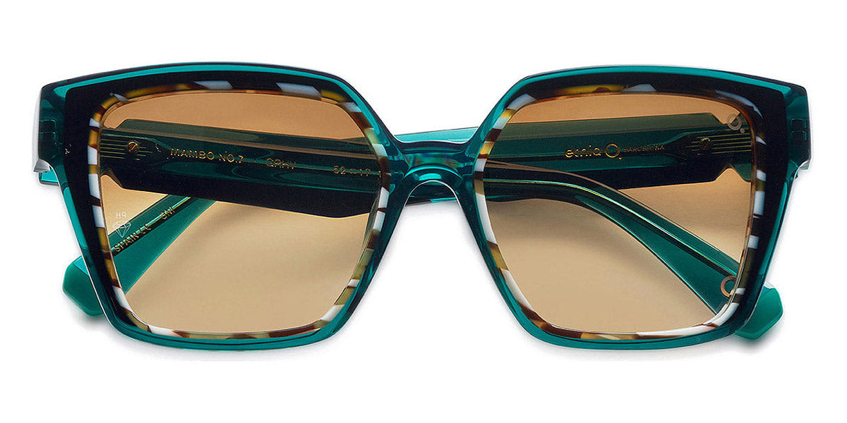 Etnia Barcelona® MAMBO NO.7 5 MAMBO7 52S GRHV - GRHV Green/Havana Sunglasses