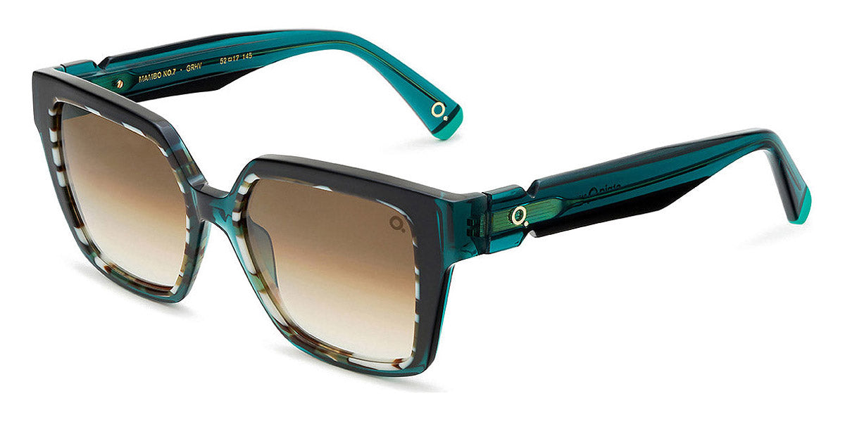 Etnia Barcelona® MAMBO NO.7 5 MAMBO7 52S GRHV - GRHV Green/Havana Sunglasses