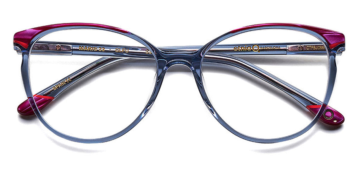 Etnia Barcelona® MARIE 22 5 MARI22 53O BLFU - BLFU Blue/Fuchsia Eyeglasses