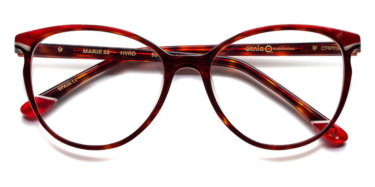 Etnia Barcelona® MARIE 22 5 MARI22 53O HVRD - HVRD Havana/Red Eyeglasses