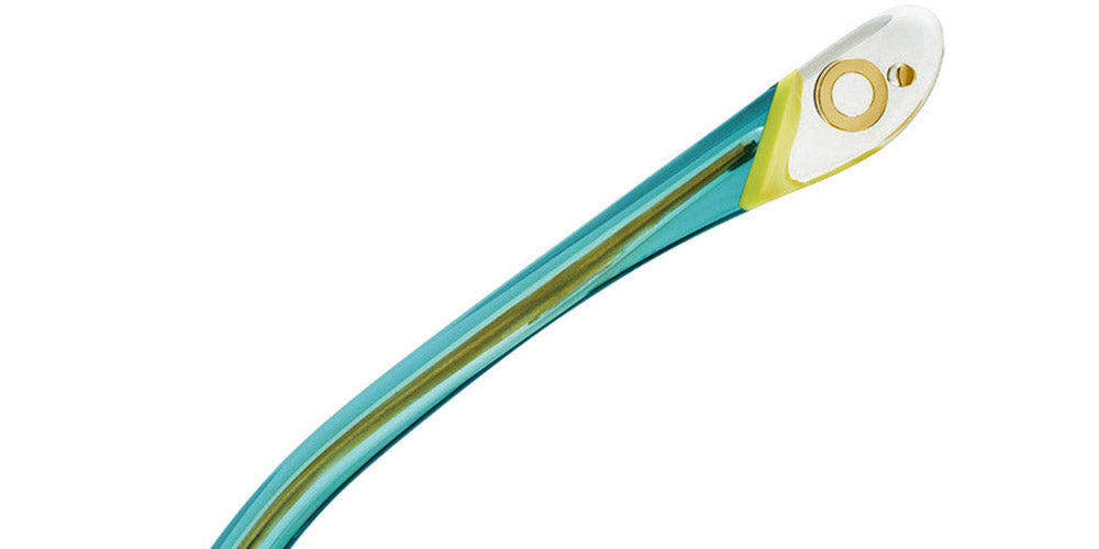 Etnia Barcelona® MARIE 22 5 MARI22 53O TQYW - TQYW Turquoise/Yellow Eyeglasses