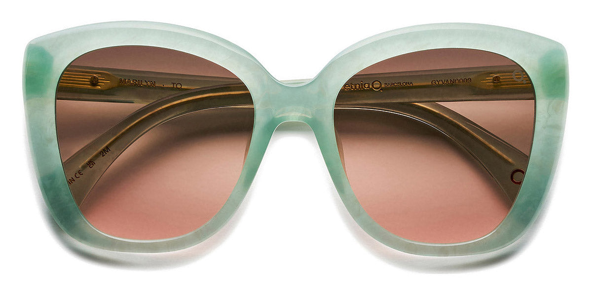 Etnia Barcelona® MARILYN 5 MARILY 53S TQ - TQ Blue Sunglasses