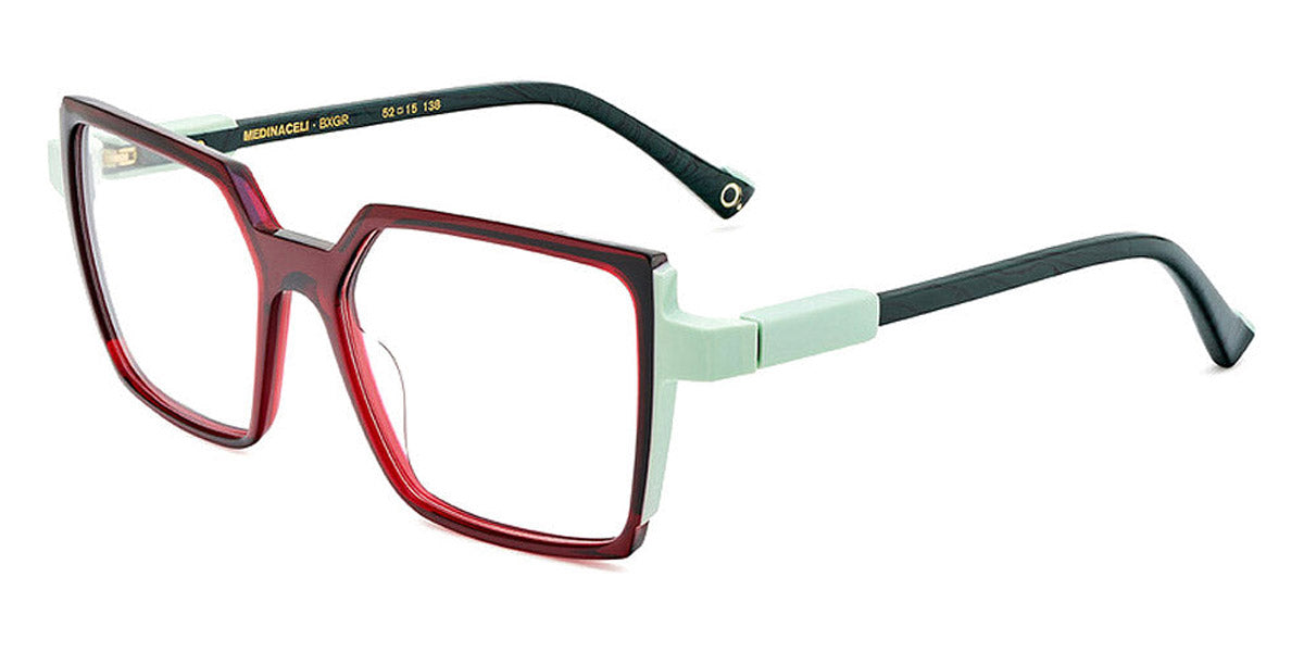 Etnia Barcelona® MEDINACELI 5 MEDINA 52O BXGR - BXGR Maroon/Green Eyeglasses