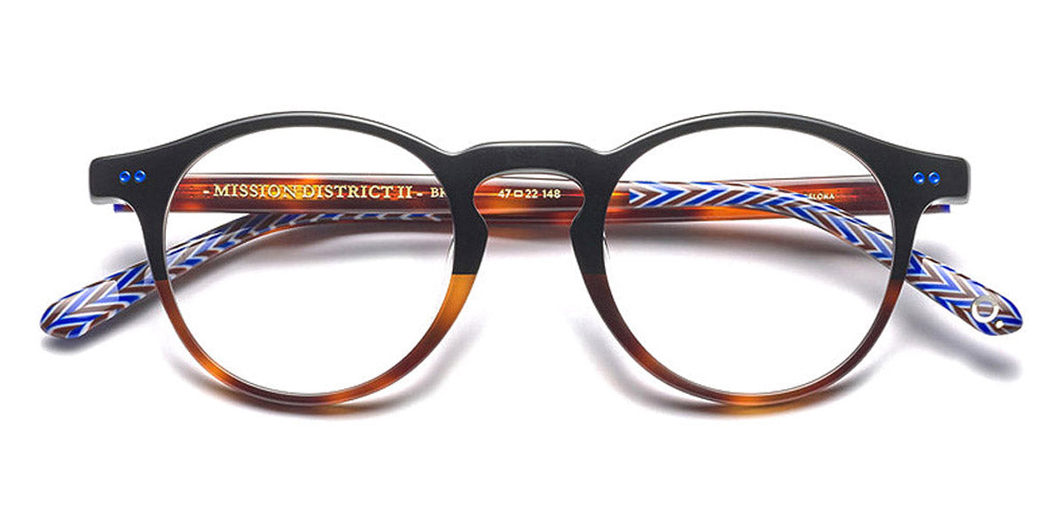 Etnia Barcelona® MISSION DISTRICT II 5 MISDI2 47O BKHV - BKHV Black/Havana Eyeglasses