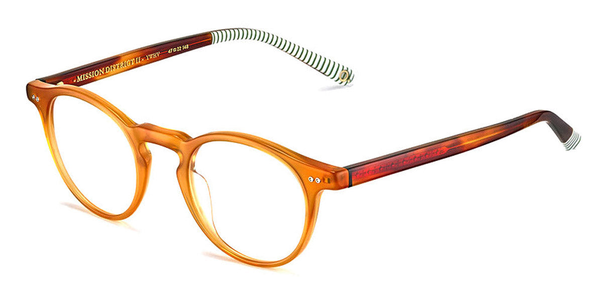 Etnia Barcelona® MISSION DISTRICT II 5 MISDI2 47O YWHV - YWHV Yellow/Havana Eyeglasses