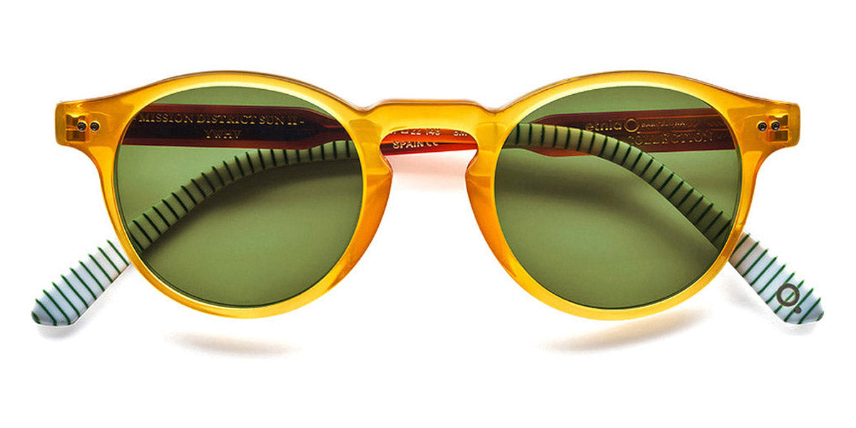 Etnia Barcelona® MISSION DISTRICT SU 5 MISDI2 47S YWHV - YWHV Yellow/Havana Sunglasses