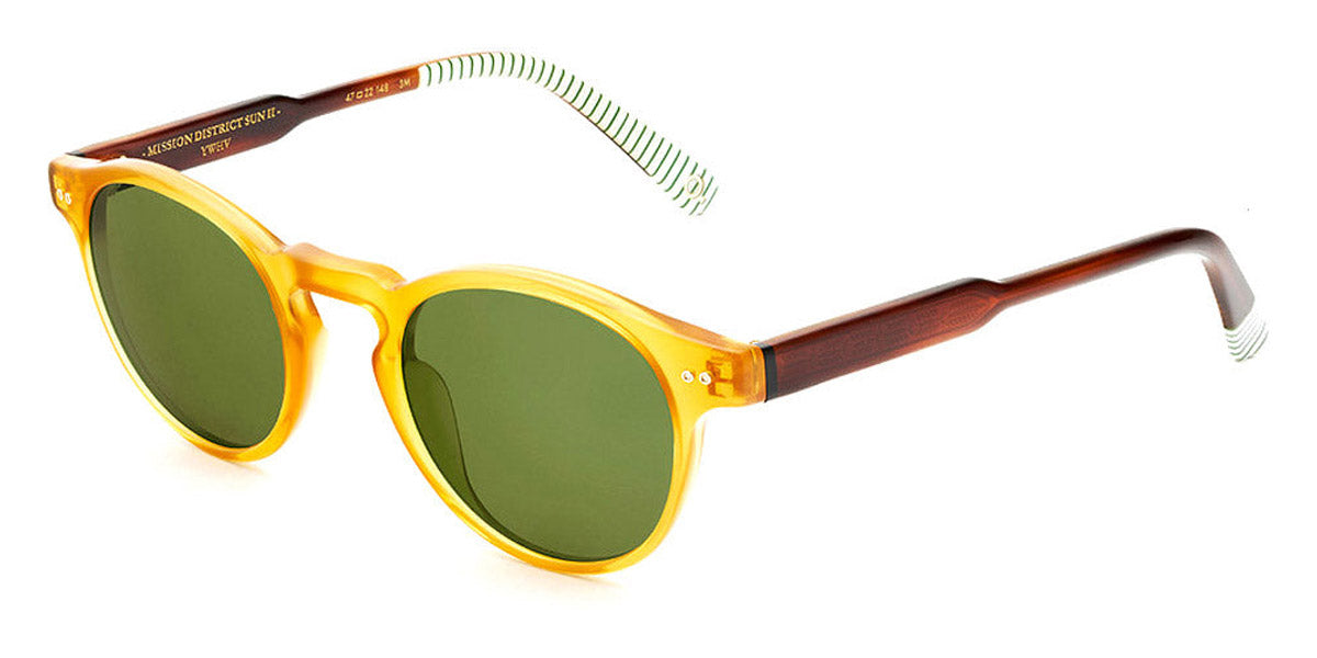 Etnia Barcelona® MISSION DISTRICT SU 5 MISDI2 47S YWHV - YWHV Yellow/Havana Sunglasses