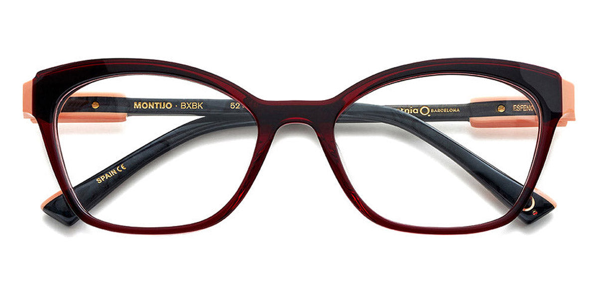 Etnia Barcelona® MONTIJO 5 MONTIJ 52O BXBK - BXBK Maroon/Black Eyeglasses