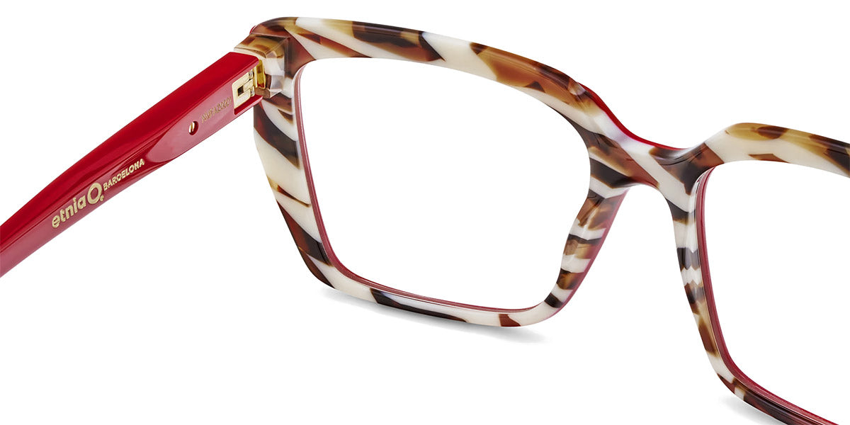 Etnia Barcelona® Noon ETB 5 NOON 52O RDZE - RDZE Red/Zebra Eyeglasses