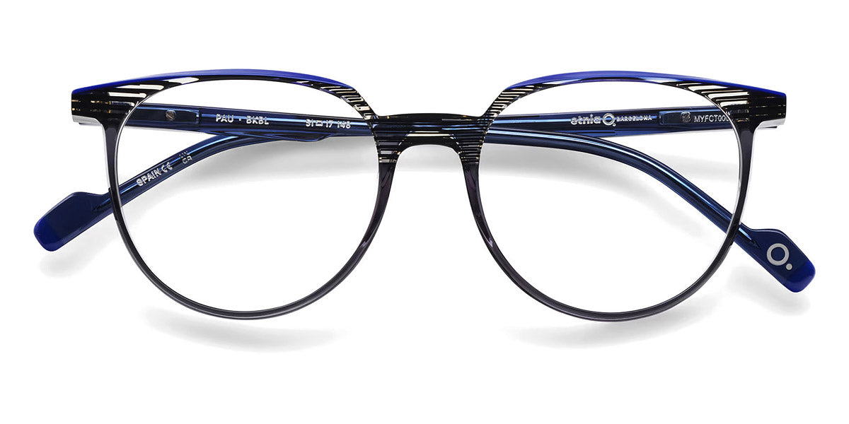 Etnia Barcelona® Pau ETB 5 PAU 51O BKBL - BKBL Black/Blue Eyeglasses