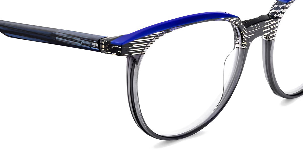 Etnia Barcelona® Pau ETB 5 PAU 51O BKBL - BKBL Black/Blue Eyeglasses