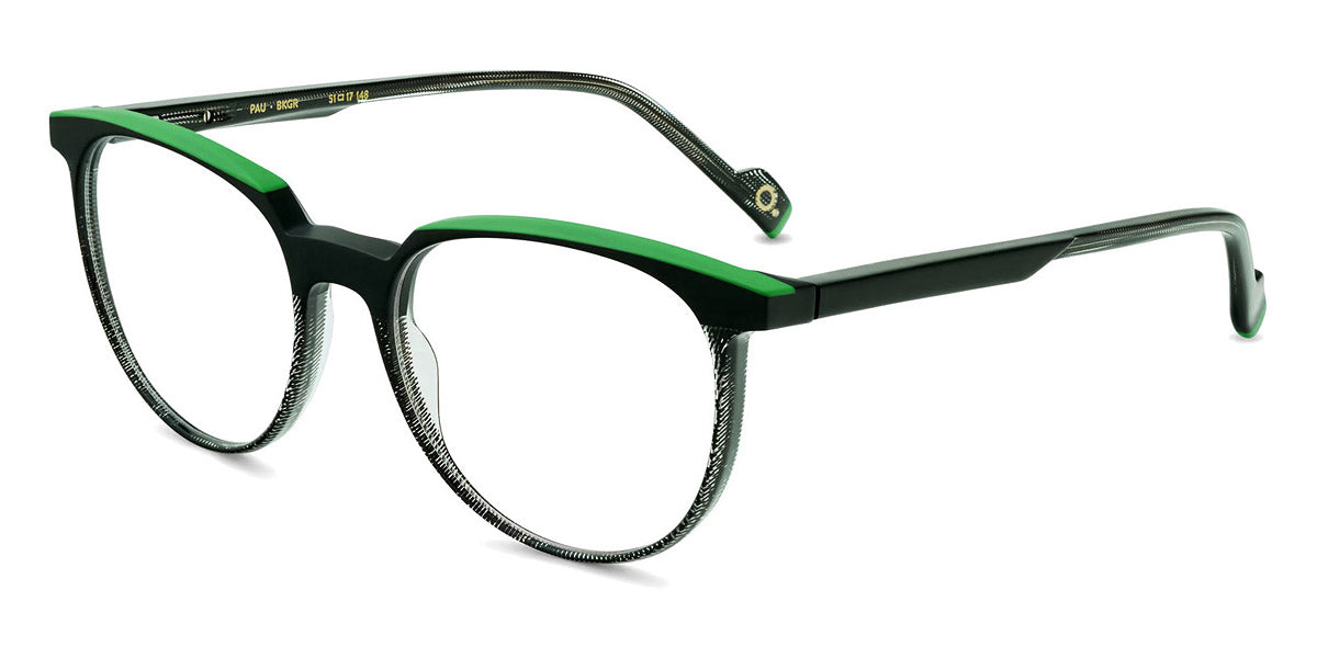 Etnia Barcelona® Pau ETB 5 PAU 51O BKGR - BKGR Black/Green Eyeglasses