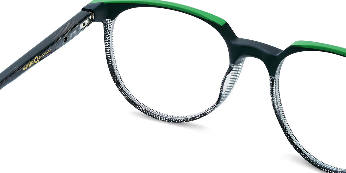 Etnia Barcelona® Pau ETB 5 PAU 51O BKGR - BKGR Black/Green Eyeglasses