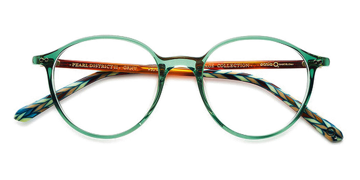 Etnia Barcelona® PEARL DISTRICT II 5 PEARL2 48O GRHV - GRHV Green/Havana Eyeglasses