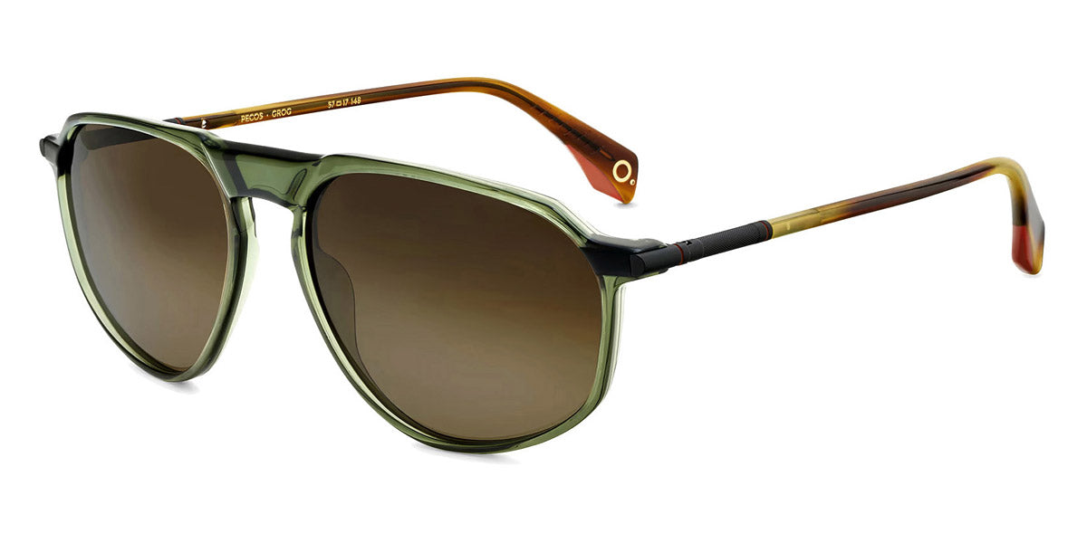 Etnia Barcelona® Pecos ETB 5 PECOS 57S GROG - GROG Green/Orange Sunglasses