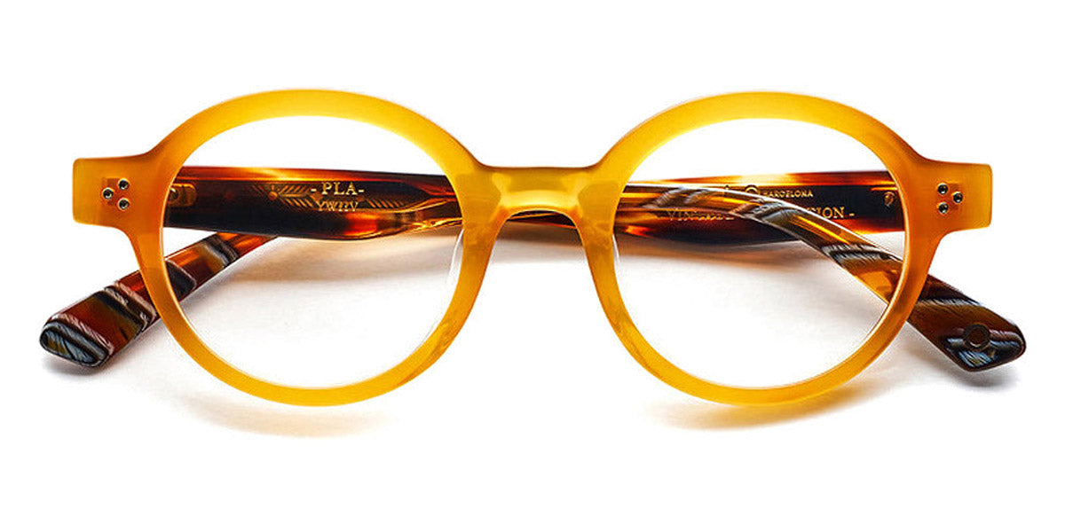 Etnia Barcelona® PLA 5 PLA 47O YWHV - YWHV Yellow/Havana Eyeglasses