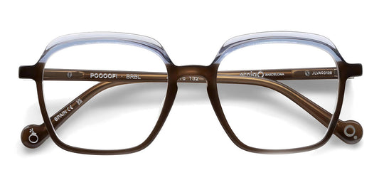 Etnia Barcelona® Pooof ETB 5 POOOF 47O BRBL - BRBL Brown/Blue Eyeglasses