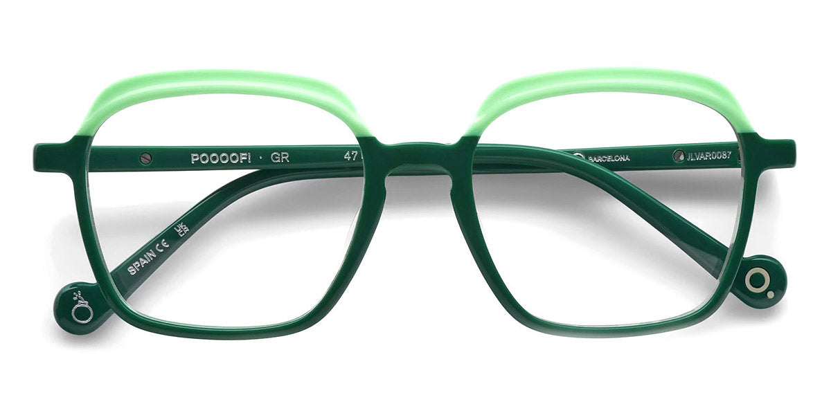 Etnia Barcelona® Pooof ETB 5 POOOF 47O GR - GR Green Eyeglasses