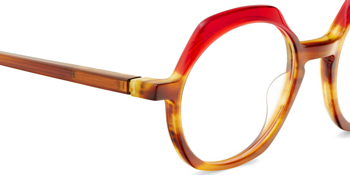 Etnia Barcelona® POOOOW 5 POOOOW 45O HVRD - HVRD Havana/Red Eyeglasses