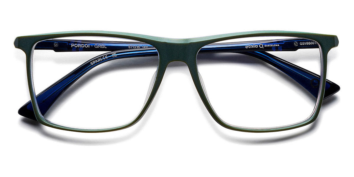 Etnia Barcelona® PORDOI 5 PORDOI 57O GRBL - GRBL Green/Blue Eyeglasses