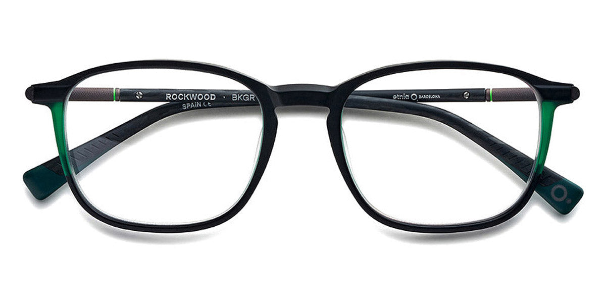 Etnia Barcelona® ROCKWOOD 5 ROCKWO 52O BKGR - BKGR Black/Green Eyeglasses