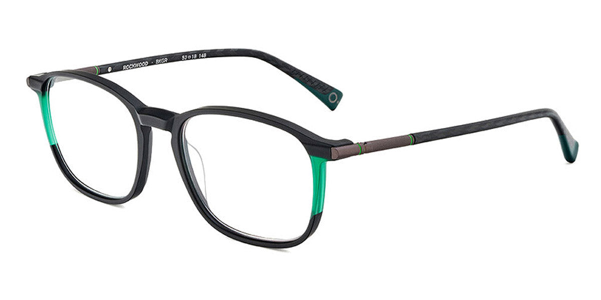 Etnia Barcelona® ROCKWOOD 5 ROCKWO 52O BKGR - BKGR Black/Green Eyeglasses