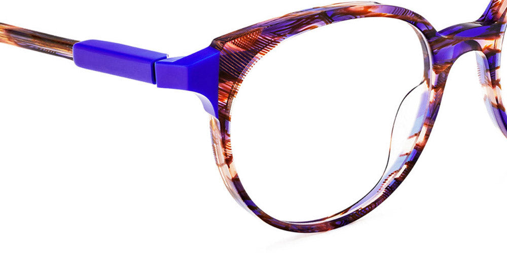 Etnia Barcelona® ROMANOVA 5 ROMANO 50O BLCO - BLCO Blue/Pink Eyeglasses