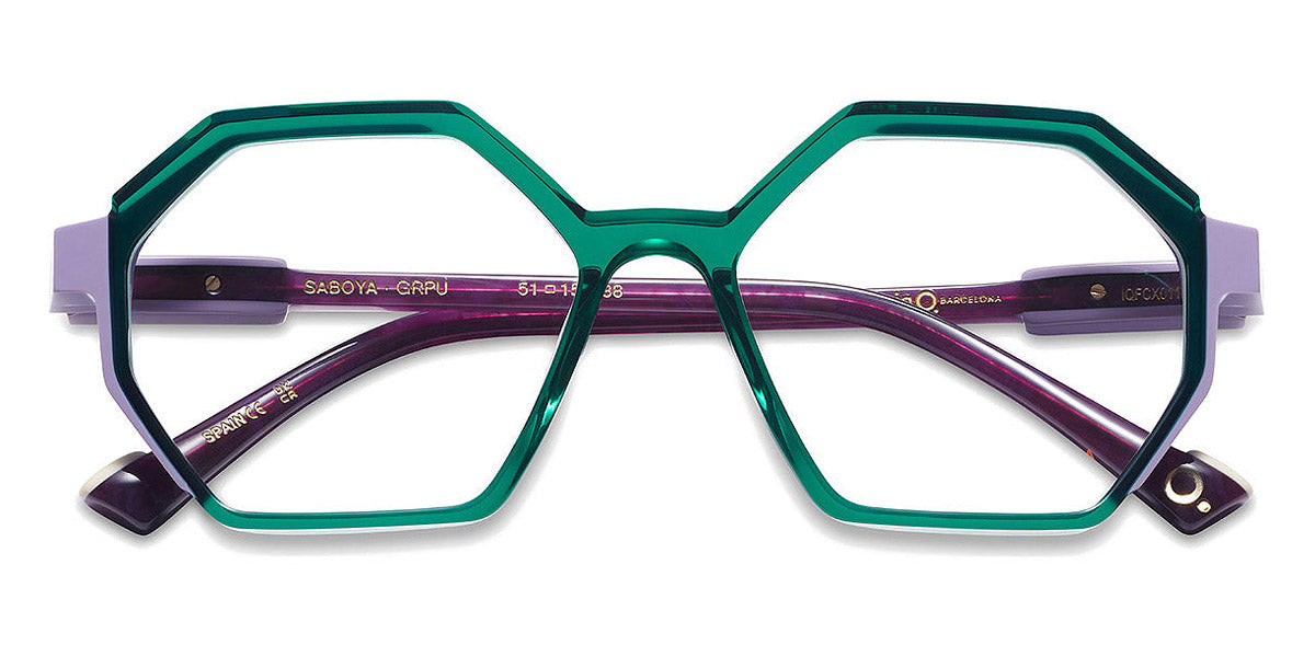 Etnia Barcelona® SABOYA 5 SABOYA 51O GRPU - GRPU Green/Purple Eyeglasses