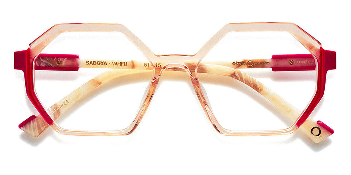 Etnia Barcelona® SABOYA 5 SABOYA 51O WHFU - WHFU White/Fuchsia Eyeglasses