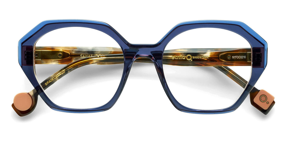 Etnia Barcelona® Sahas ETB 5 SAHAS 50O OGBL - OGBL Orange/Blue Eyeglasses