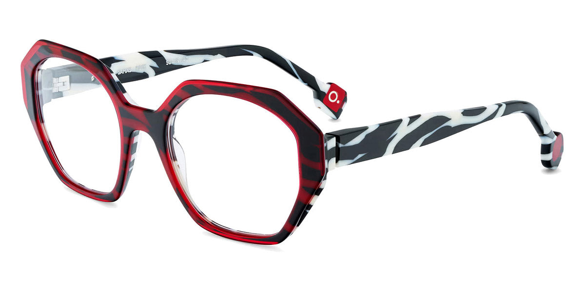 Etnia Barcelona® Sahas ETB 5 SAHAS 50O RDZE - RDZE Red/Zebra Eyeglasses