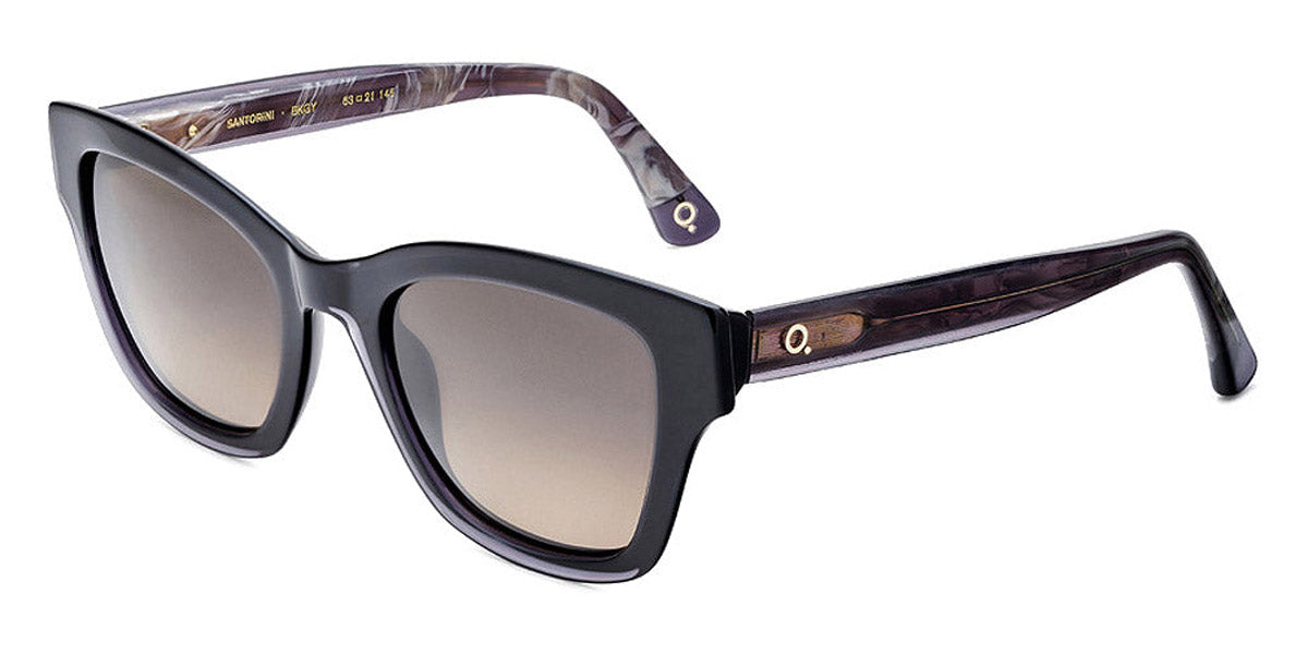 Etnia Barcelona® SANTORINI 22 SUN 5 SANT22 53S BKGY - BKGY Black/Gray Sunglasses