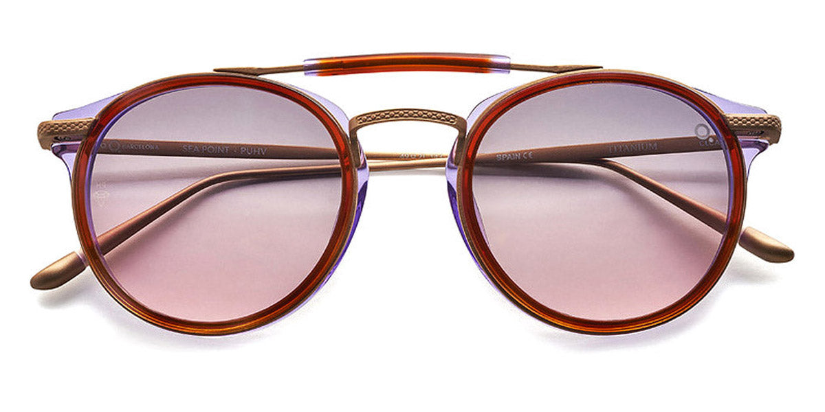 Etnia Barcelona® SEA POINT SUN 5 SEAPOI 49S PUHV - PUHV Purple/Havana Sunglasses