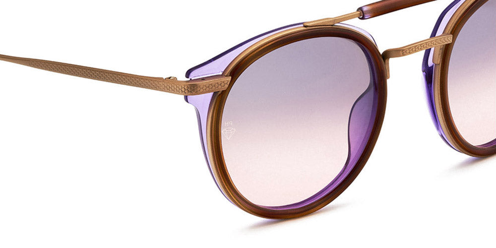 Etnia Barcelona® SEA POINT SUN 5 SEAPOI 49S PUHV - PUHV Purple/Havana Sunglasses