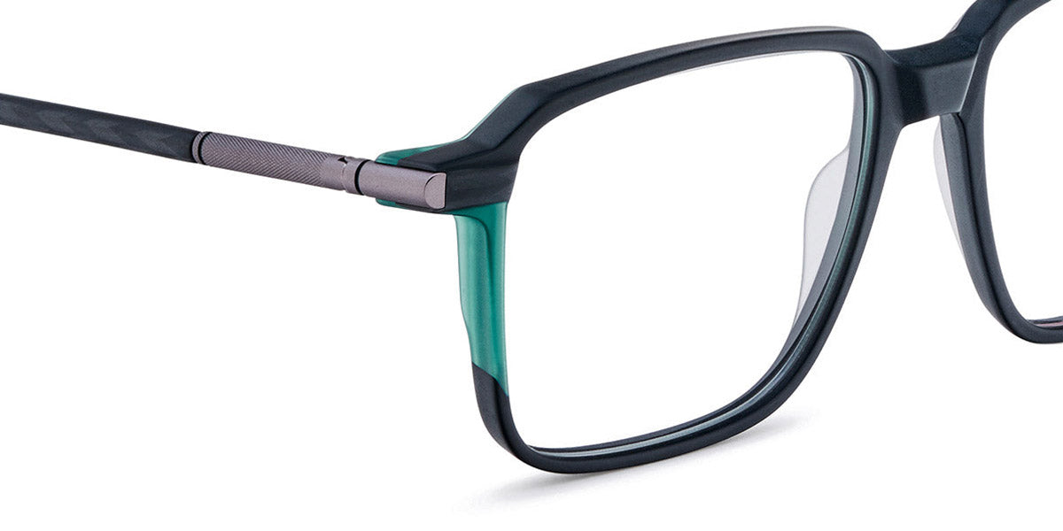 Etnia Barcelona® SELIGMAN 5 SELIGM 53O BKGR - BKGR Black/Green Eyeglasses