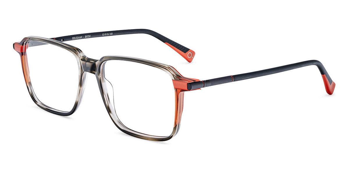 Etnia Barcelona® SELIGMAN 5 SELIGM 53O BKOG - BKOG Black/Orange Eyeglasses