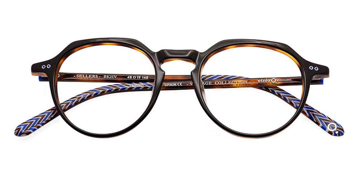 Etnia Barcelona® SELLERS 5 SELLER 48O BKHV - BKHV Black/Havana Eyeglasses