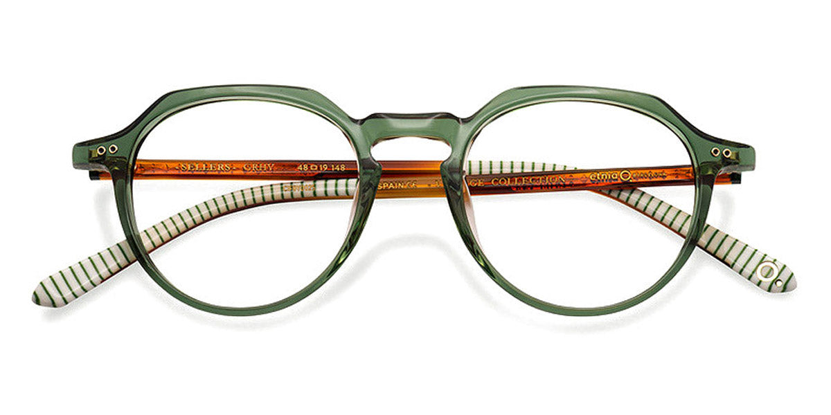 Etnia Barcelona® SELLERS 5 SELLER 48O GRHV - GRHV Green/Havana Eyeglasses