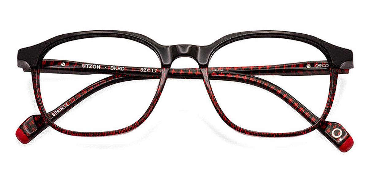 Etnia Barcelona® UTZON 5 UTZON 52O BKRD - BKRD Black/Red Eyeglasses